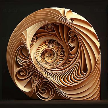 3D model golden ratio (STL)